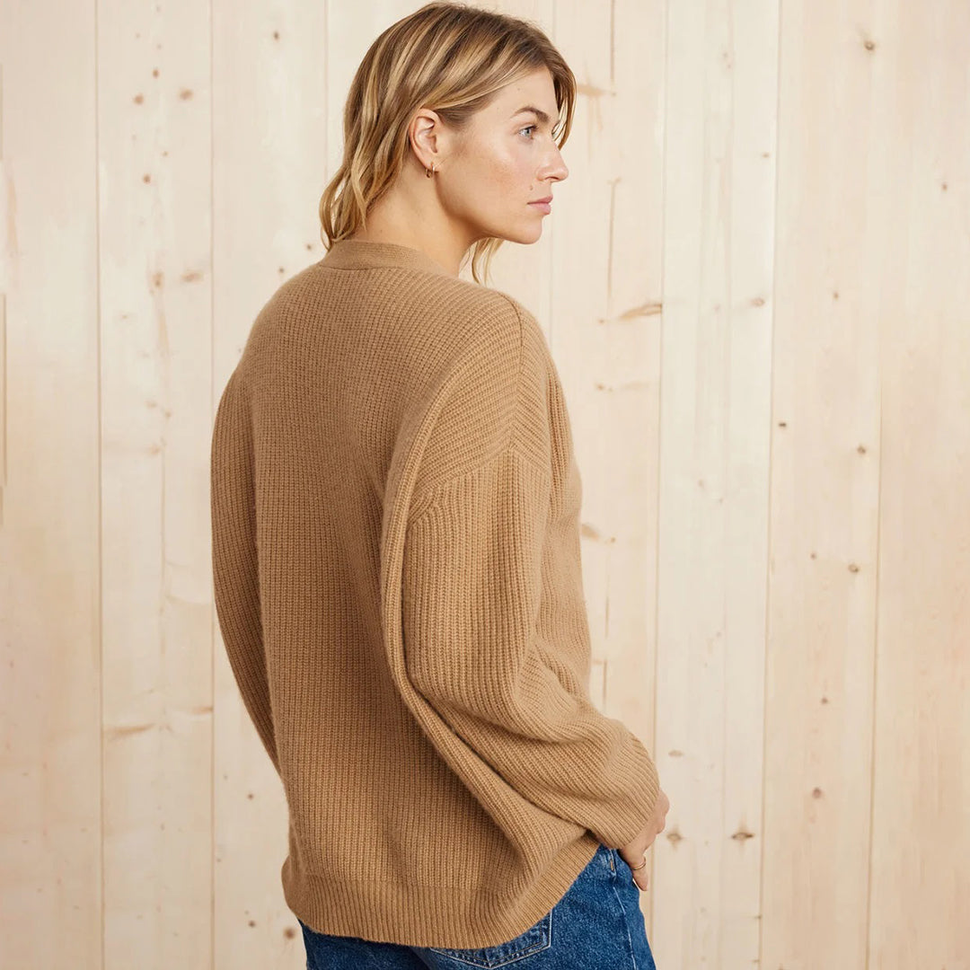 Olivia | Cashmere Oversized Women Cardigan