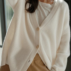 Olivia | Cashmere Oversized Women Cardigan