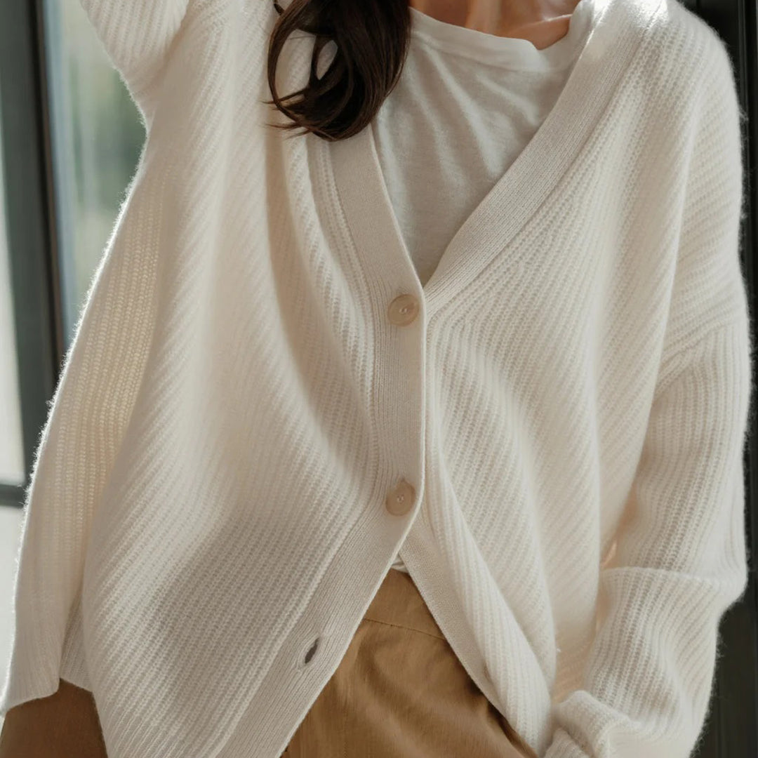 Olivia | Cashmere Oversized Women Cardigan