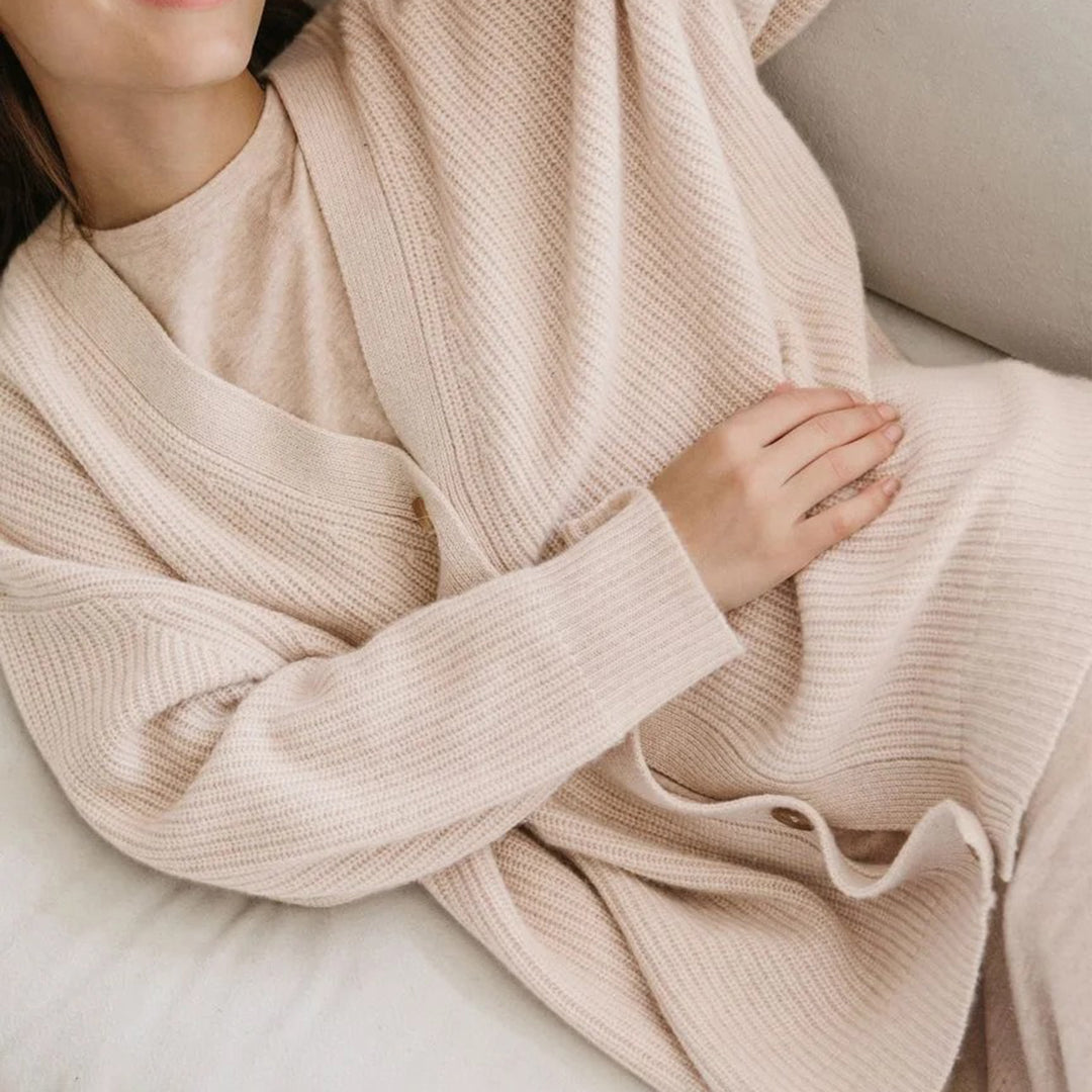 Olivia | Cashmere Oversized Women Cardigan