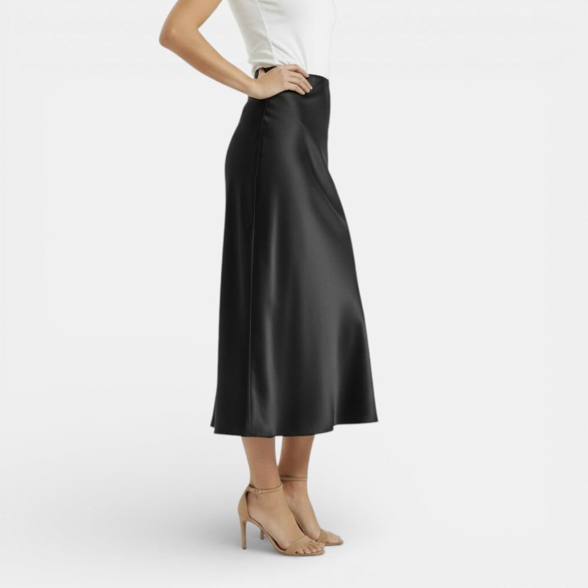 Olivia | Satin Effortless Alta Cintura