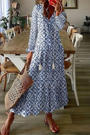 Chanty | Vestido Longo Floral Descomplicado