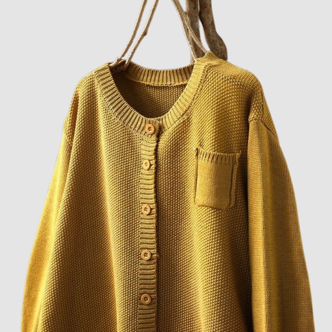 Sophie | Knit Cozy Cable Cardigan