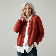 Sophie | Knit Cozy Cable Cardigan
