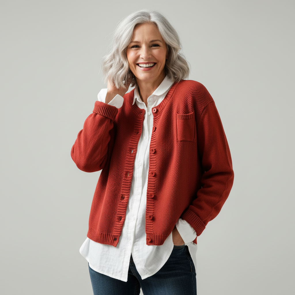 Sophie | Knit Cozy Cable Cardigan