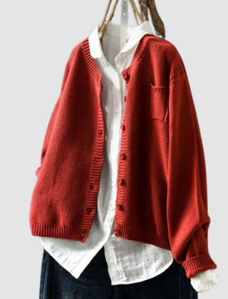 Sophie | Knit Cozy Cable Cardigan