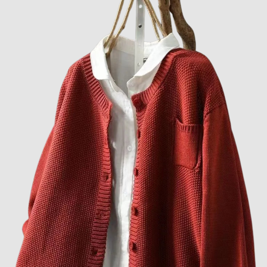 Sophie | Knit Cozy Cable Cardigan