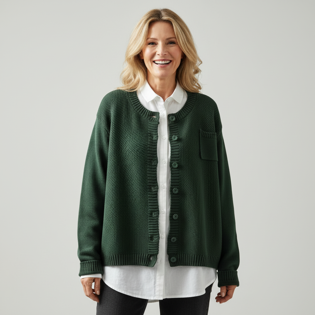 Sophie | Knit Cozy Cable Cardigan