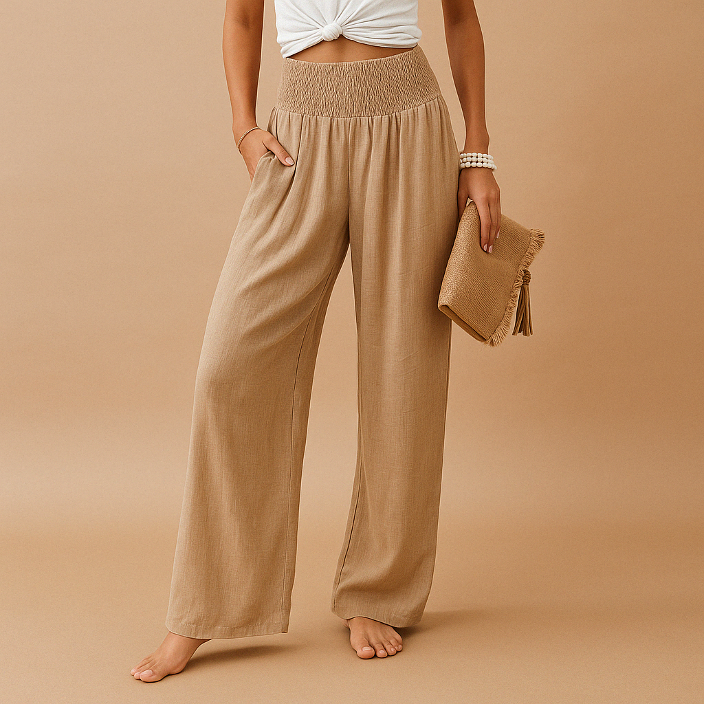 Sophie | Linen Women Cotton S Pants