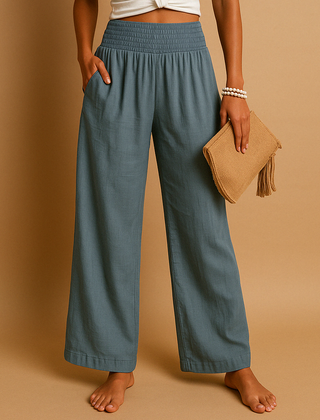 Sophie | Linen Women Cotton S Pants