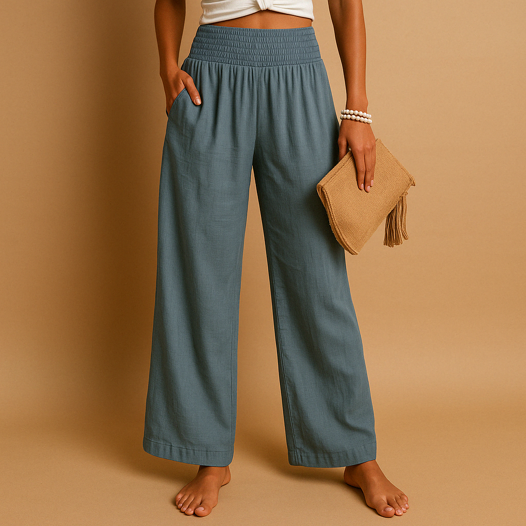 Sophie | Linen Women Cotton S Pants