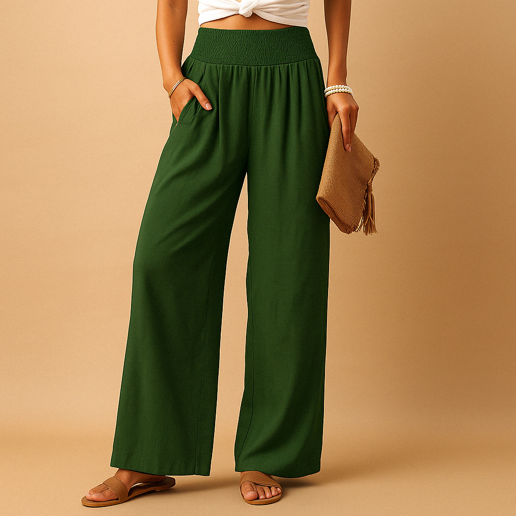 Sophie | Linen Women Cotton S Pants