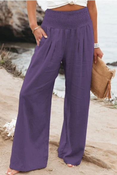 Sophie | Linen Women Cotton S Pants
