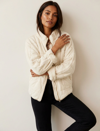 Sophie | Quilted Woolen For Women Jacket