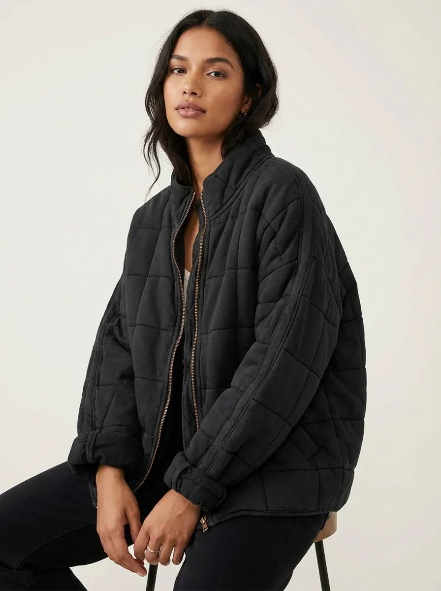 Sophie | Quilted Woolen For Women Jacket