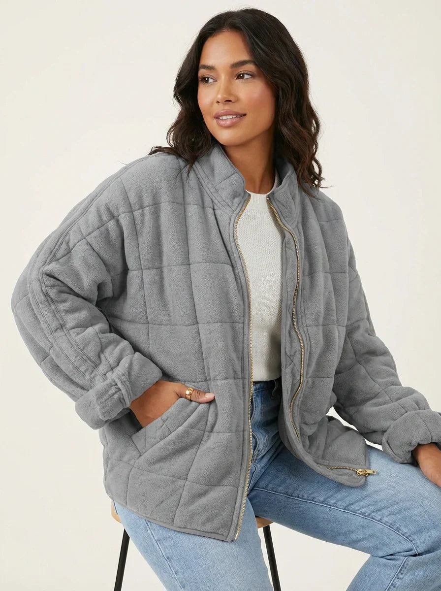 Sophie | Quilted Woolen For Women Jacket