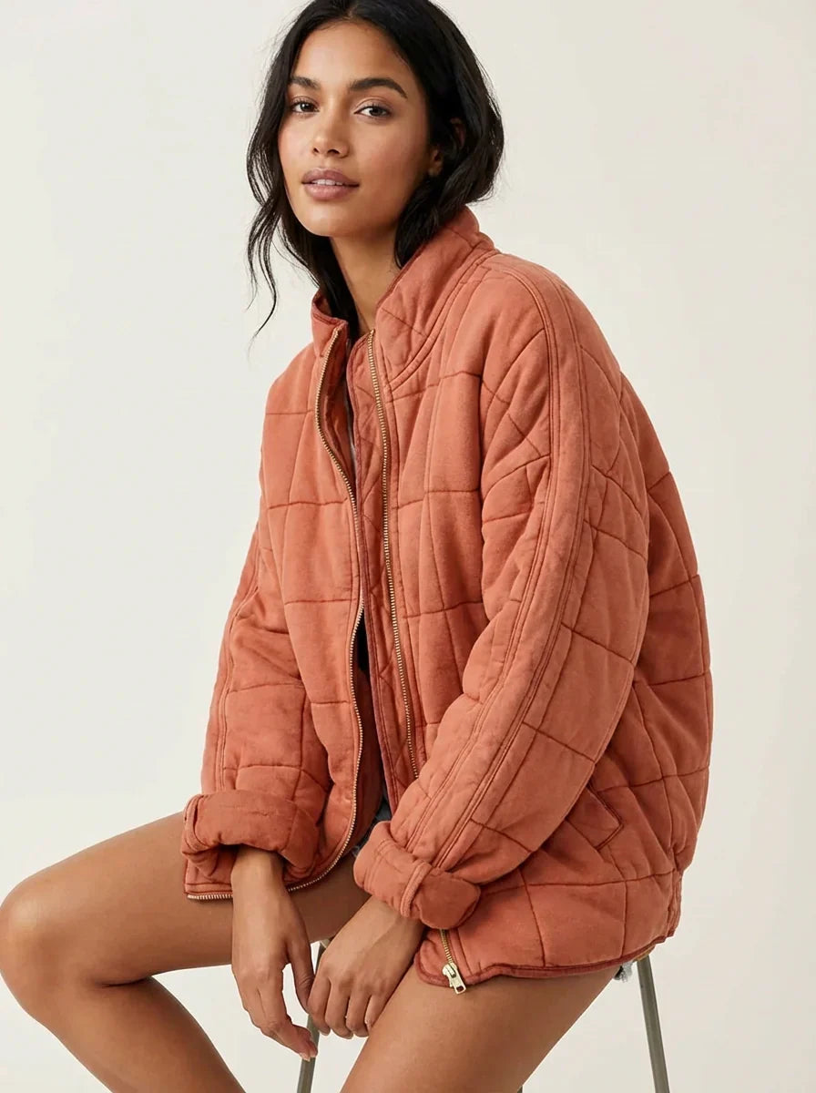 Sophie | Quilted Woolen For Women Jacket