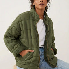 Sophie | Quilted Woolen For Women Jacket