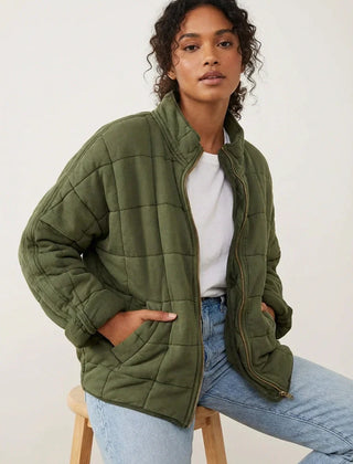Sophie | Quilted Woolen For Women Jacket