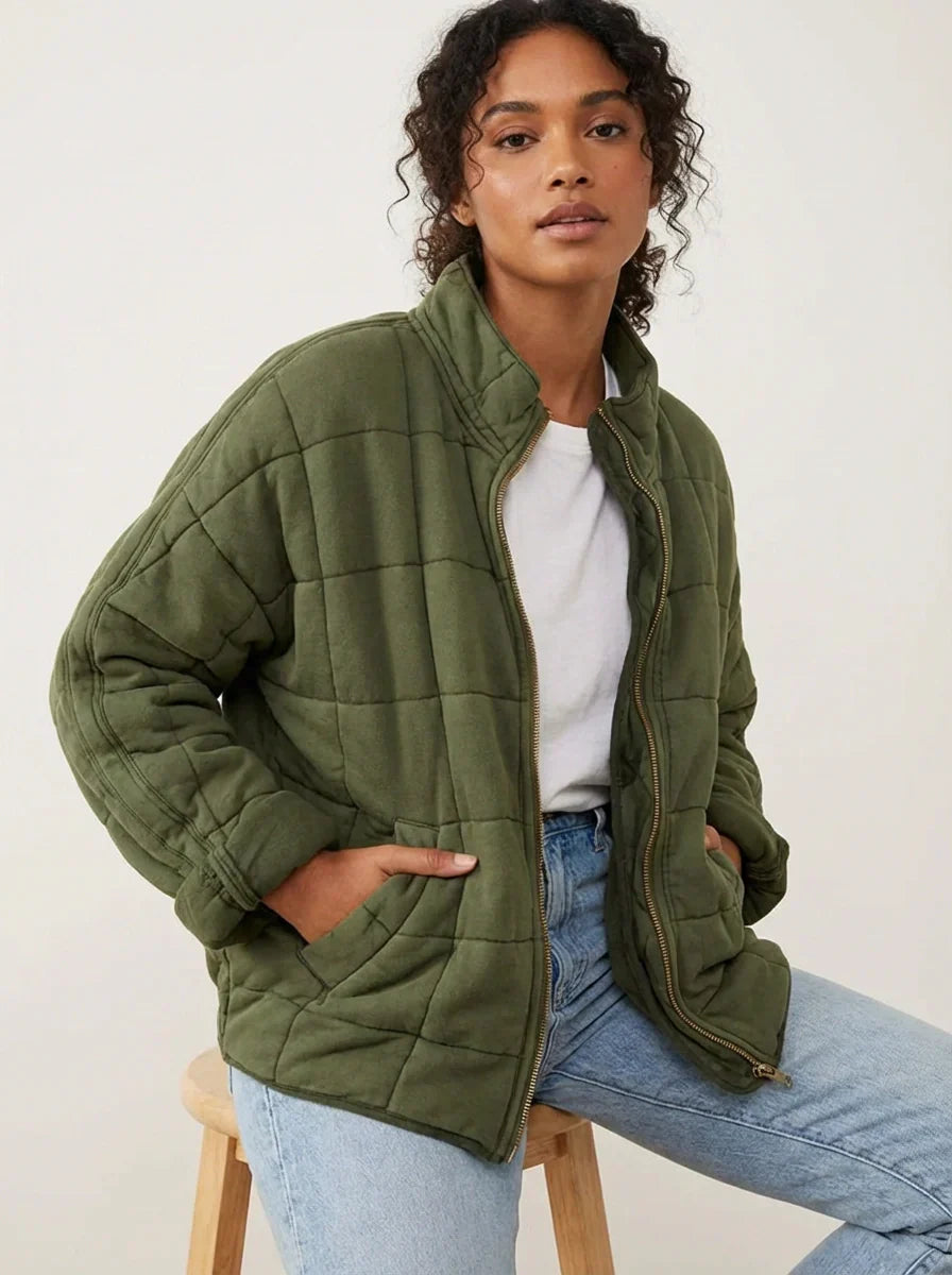 Sophie | Quilted Woolen For Women Jacket