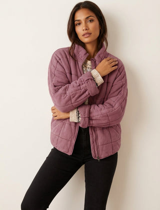 Sophie | Quilted Woolen For Women Jacket