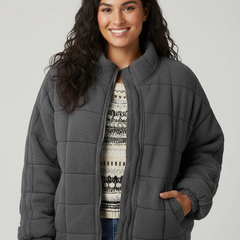 Sophie | Quilted Woolen For Women Jacket