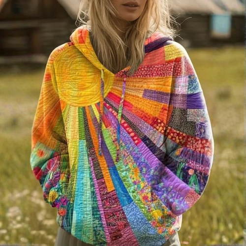 Sophie | Relaxed Hoodie Multicolor