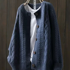 Sophie | Winter Cable Knit Cardigan