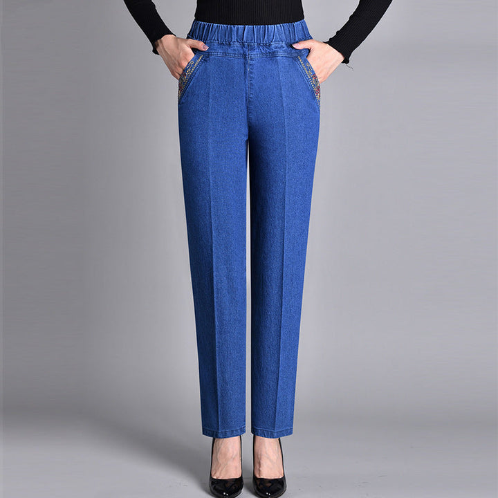 Lena | Tailored Straight-Leg Everyday Pants