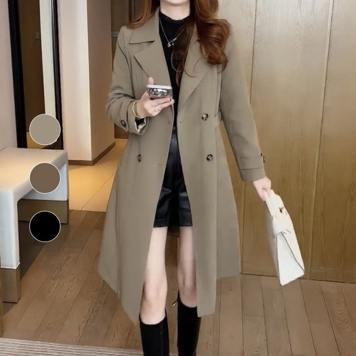 Olivia | Premium Lightweight Trench for Refined Comfort