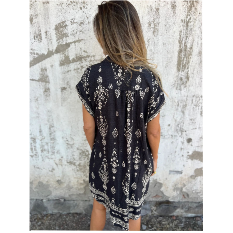 Seabreeze | Vestido bohemio de algodón