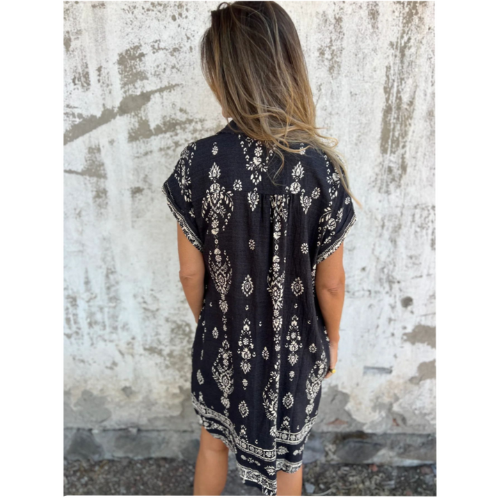 Seabreeze | Vestido bohemio de algodón