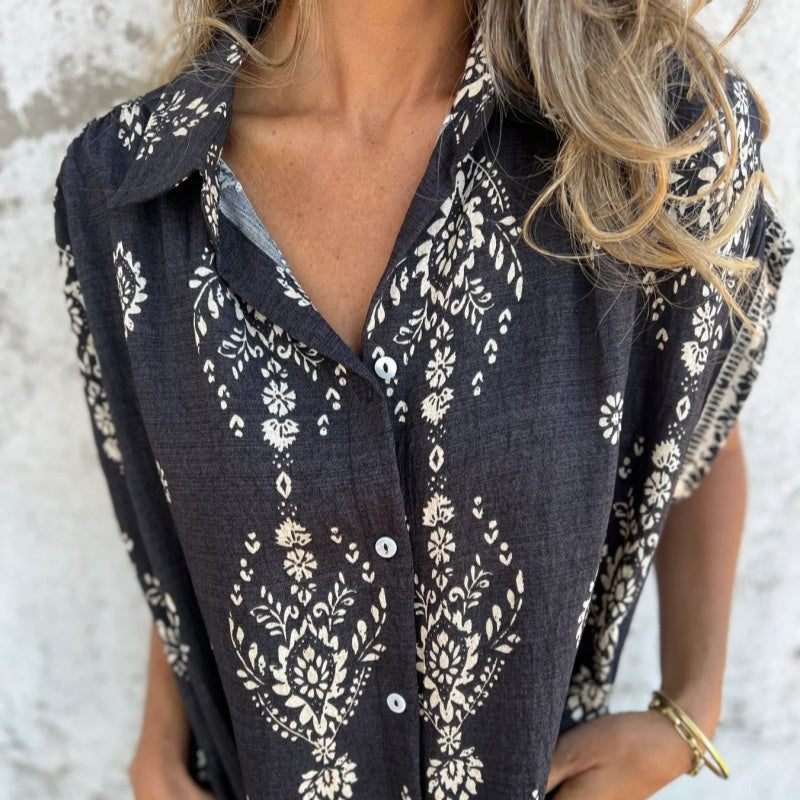 Seabreeze | Vestido bohemio de algodón