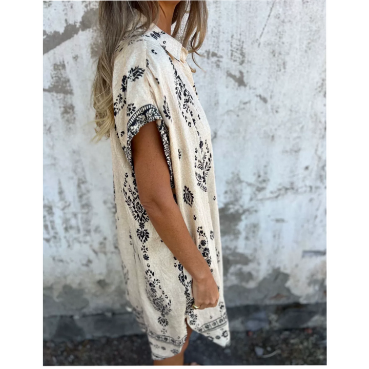 Seabreeze | Vestido bohemio de algodón