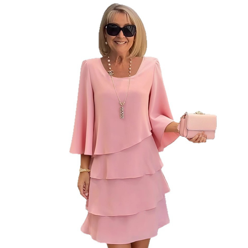 Rosalie - Vestido em Camadas Atemporal