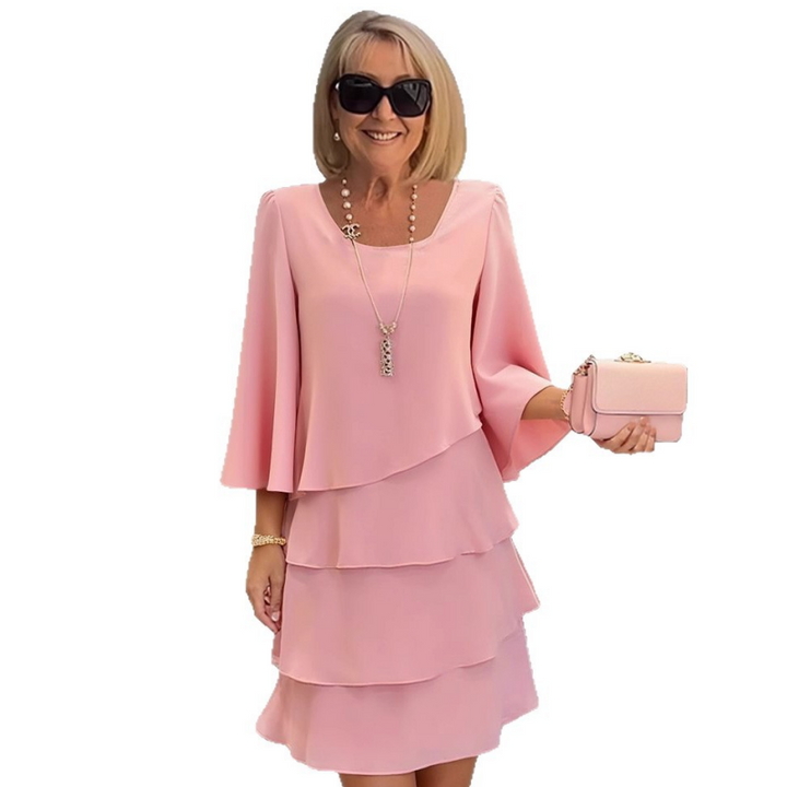 Rosalie - Vestido em Camadas Atemporal