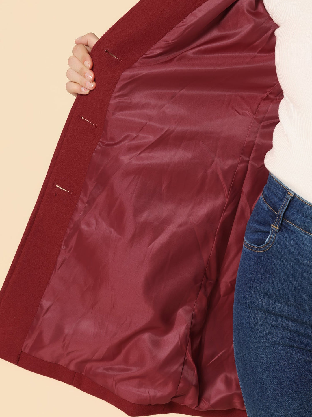 Katherine | Elegant Single-Breasted Coat