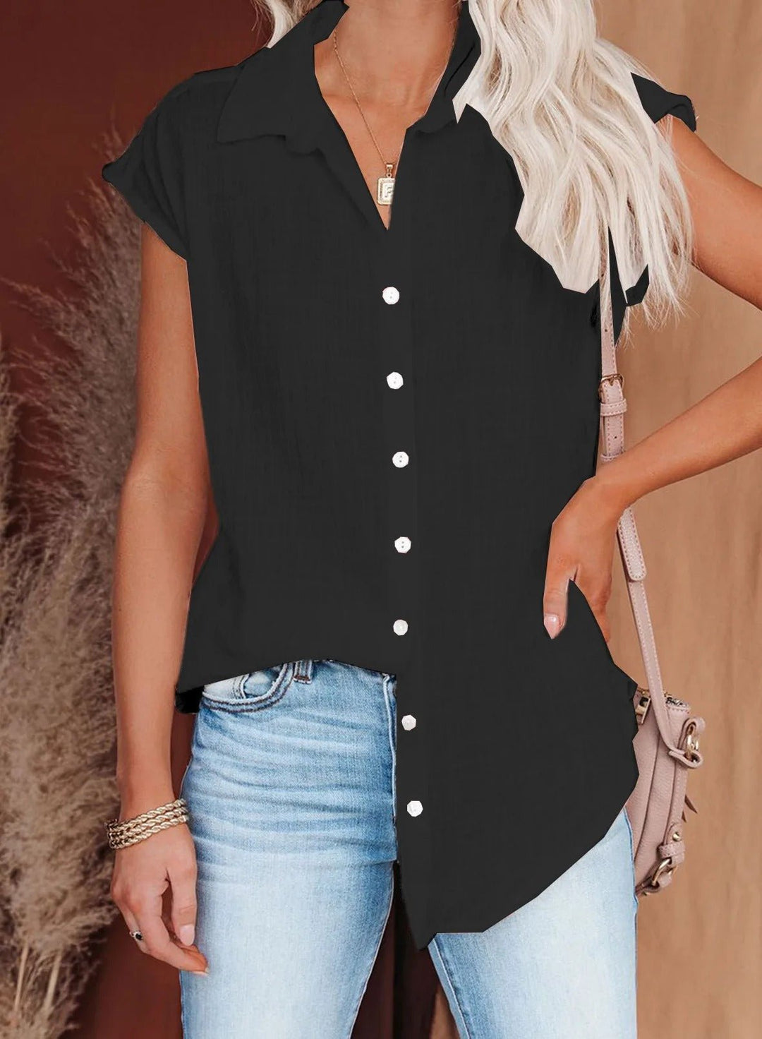 Leonie | Blusa Relaxada de Verão