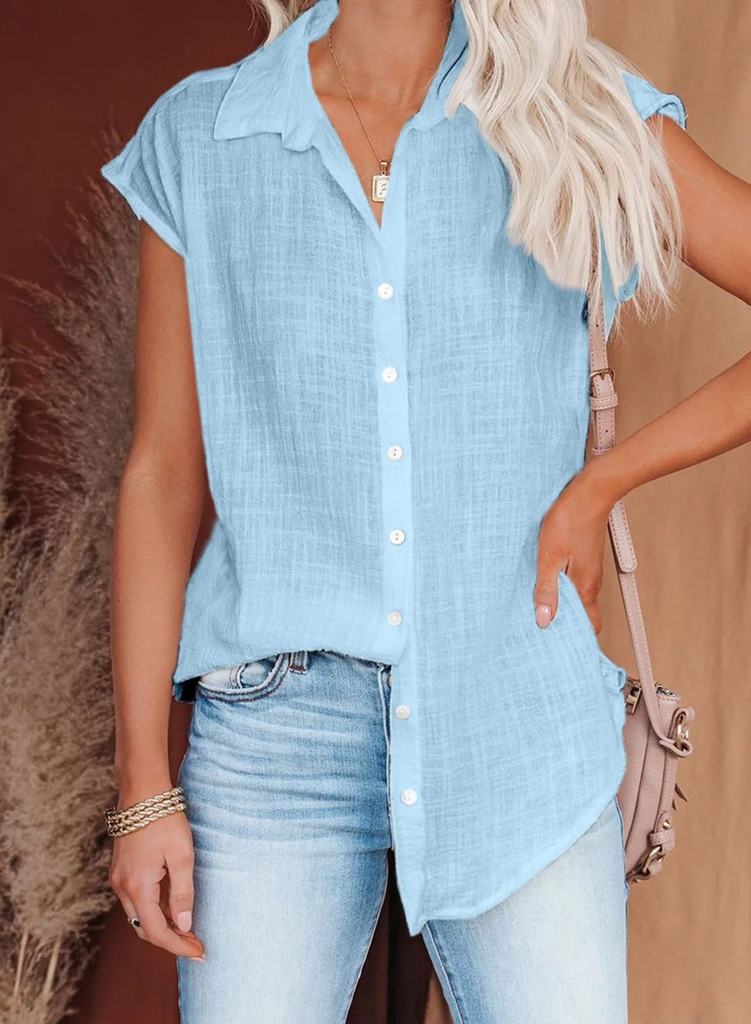 Leonie | Blusa Relaxada de Verão