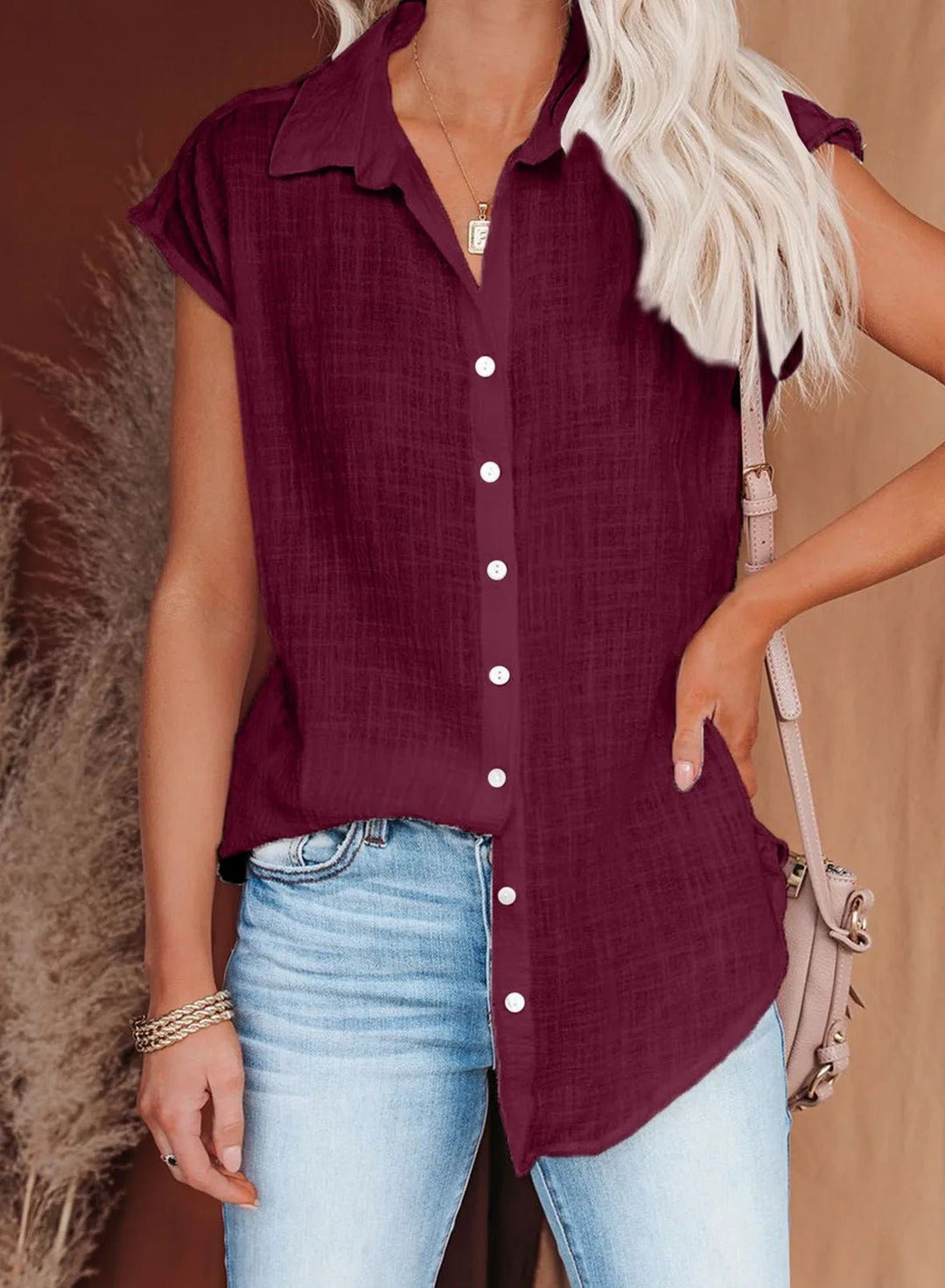 Leonie | Blusa Relaxada de Verão