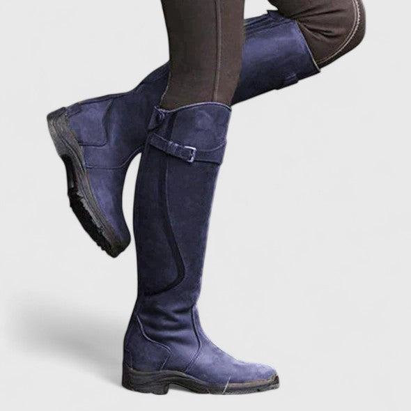 Rinley | Supportive Elegant Tall Buckle Boots