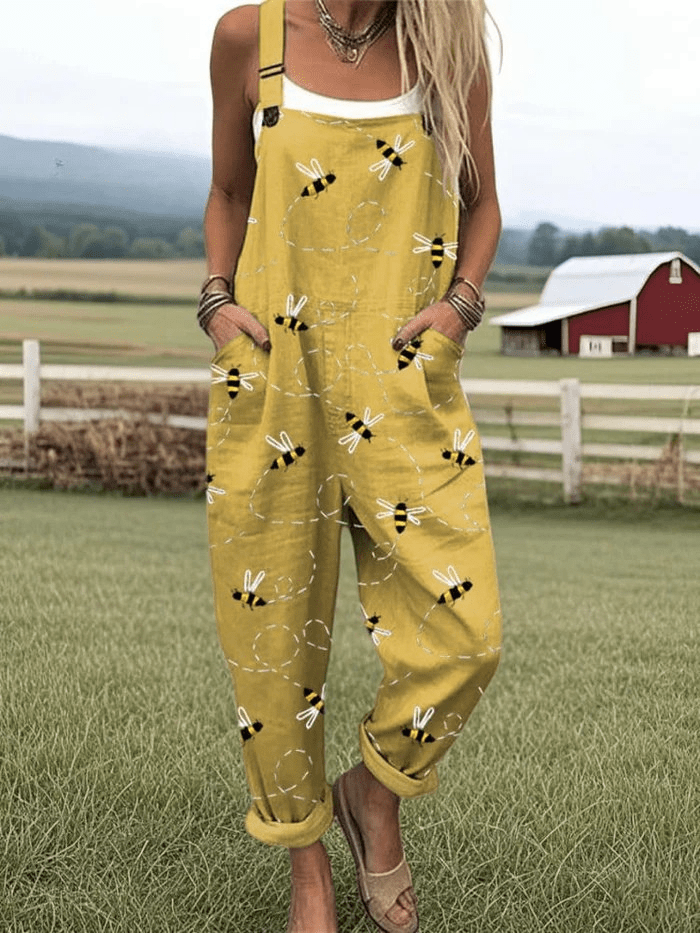 Zerva - Vintage Spring Jumpsuit